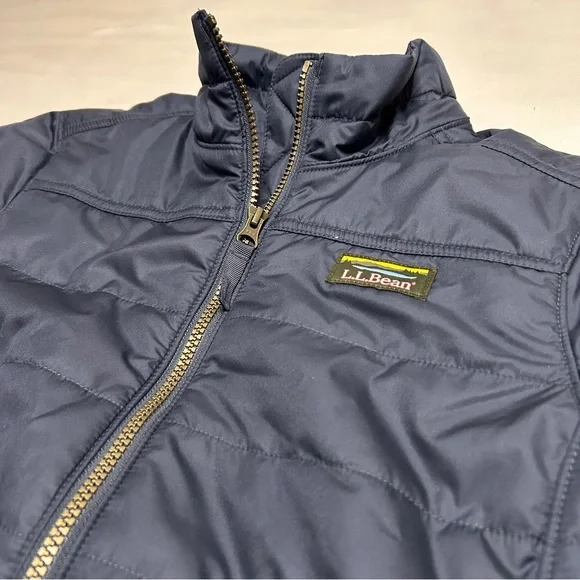 LLbean Women’s Mountain Classic Puffer Jacket XS Gunmetal Gray - Picture 4 of 10